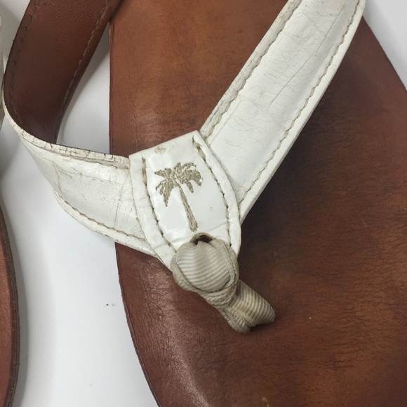 Eliza B. | Leather Flip Flops/Sandals - Picture 3 of 8